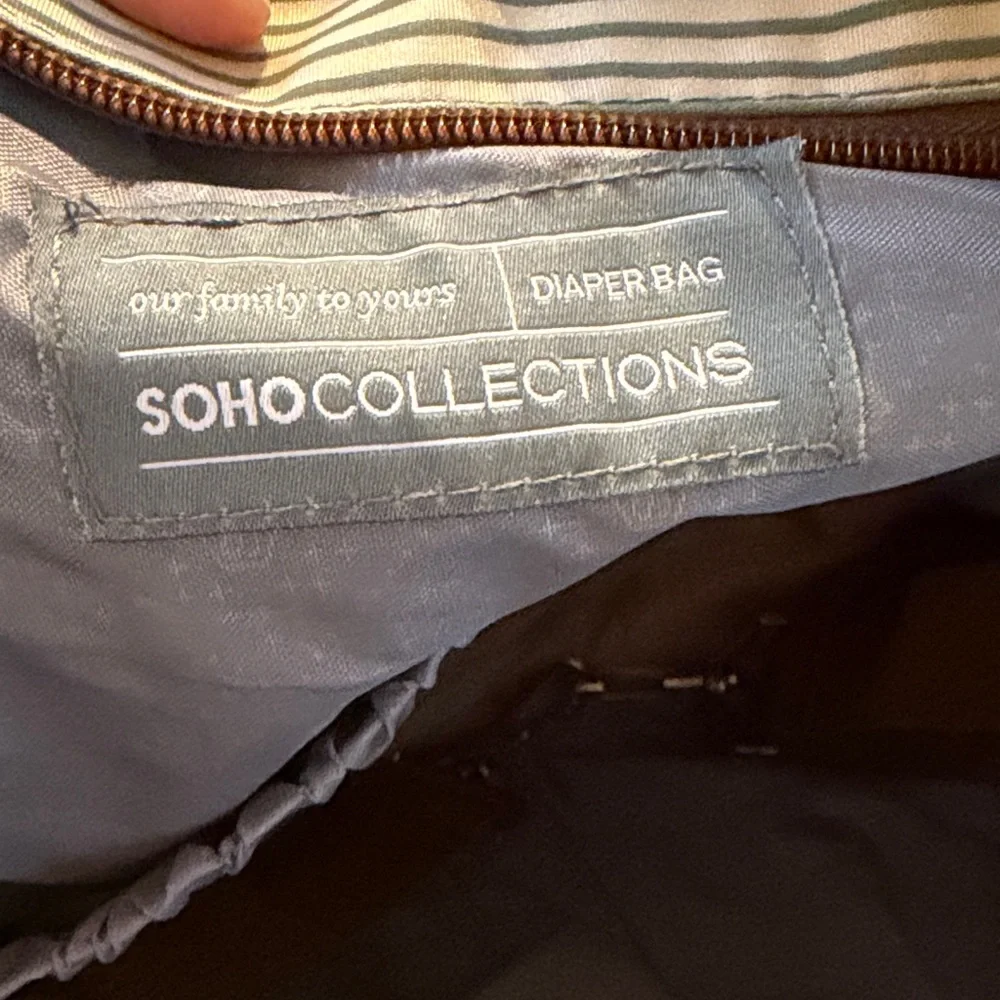 Soho Collections Diaper Bag